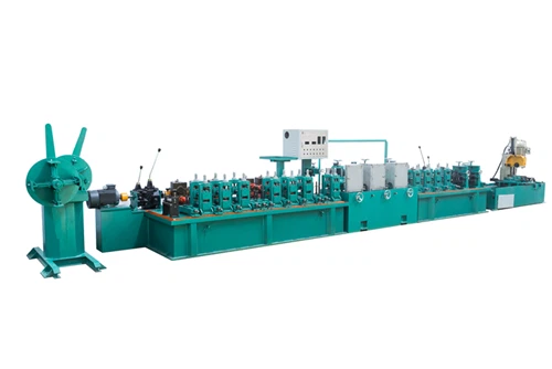 Tubo de fluido de aço inoxidável e máquina de formação de tubos de paredes grossas